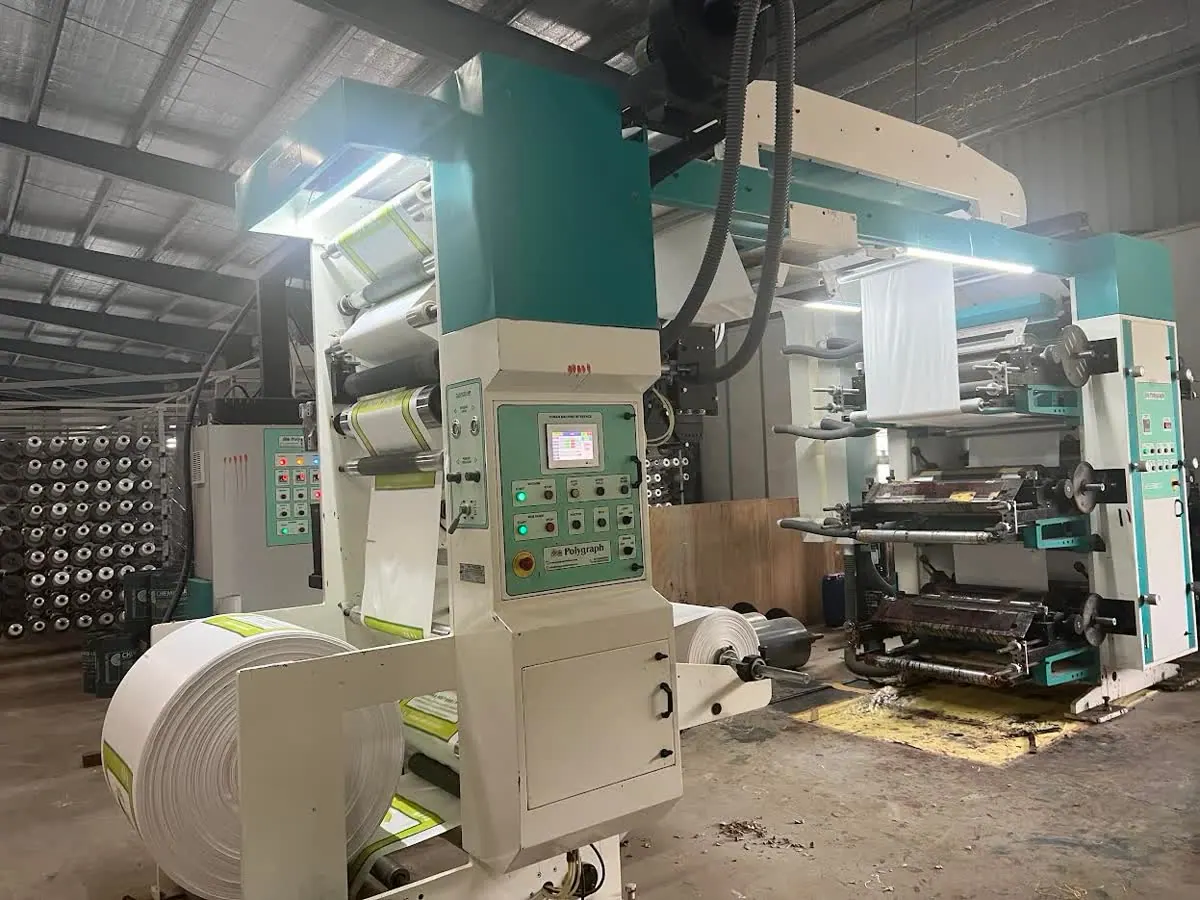 Flexographic printing machine