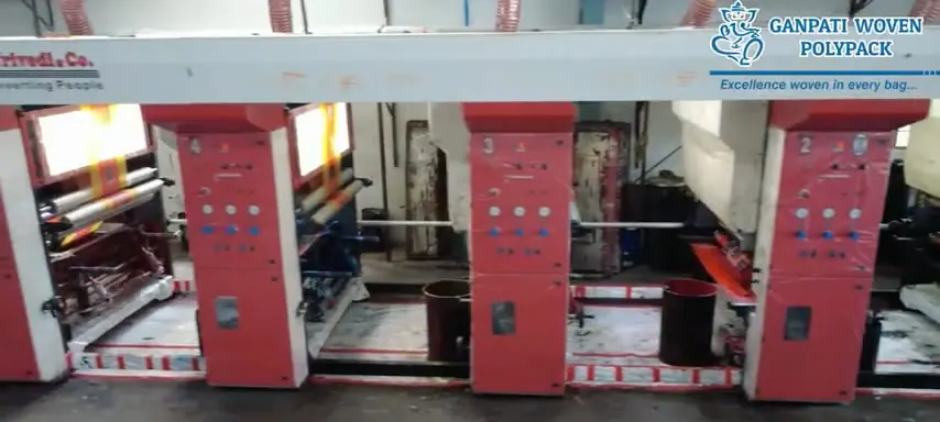 Rotogravure printing stations
